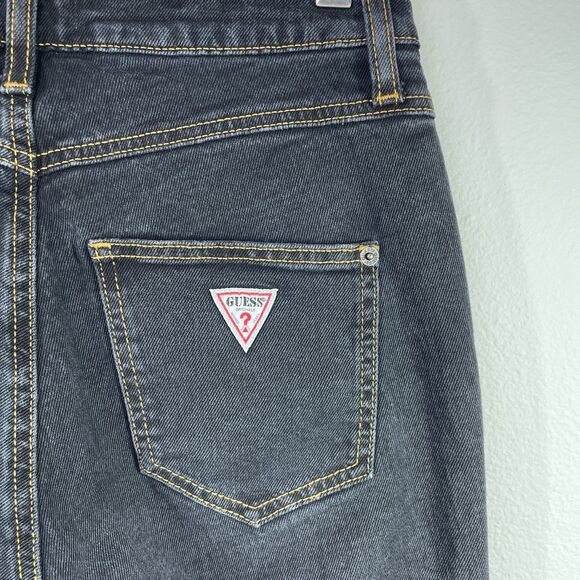 Guess Jeans 25x27 Guess Black Jeans Button Fly Guess High Rise Skinny 25 Guess - Picture 9 of 15